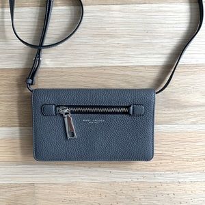 Marc Jacobs Grey Leather Crossbody